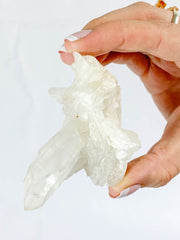 Frosted Quartz Cluster 121g