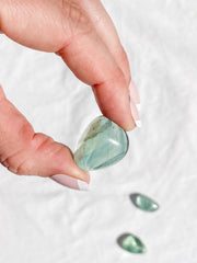 Fluorite Green Tumbles | Small