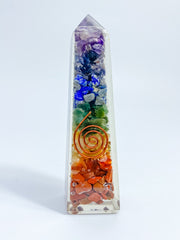 Orgonite Chakra Obelisk | Medium