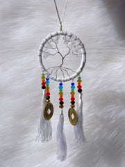 Tree of Life Peace Chakra Dream Catcher