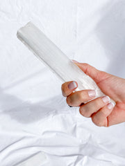 Selenite Natural Wand | Large