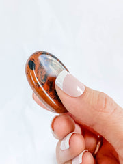 Red Obsidian Worry Stone