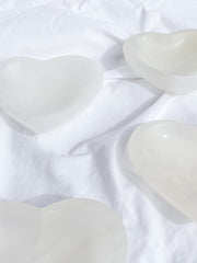 Selenite Heart Cleansing Bowl | X Large
