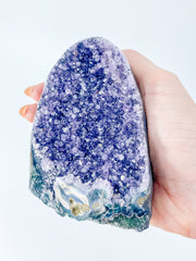 Amethyst Cut Base Cluster 671g