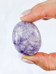 Lepidolite Light Worry Stone