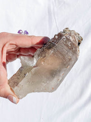 Quartz Natural Mineral Specimen Cluster 342g