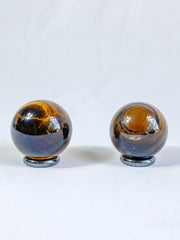 Tiger Eye Sphere | Medium