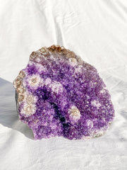 Amethyst CutBase Cluster with Druzy 1.3kg