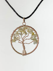 Tree of Life Pendant Labradorite