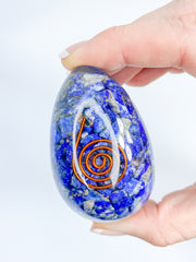 Orgonite Lapis Lazuli Egg | X Large
