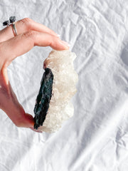 Glass Apophyllite Cluster 385g