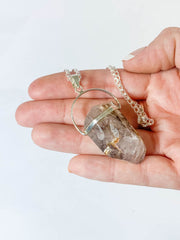 Amethyst Elestial Large Pendant