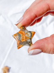 Crazy Lace Agate Star | X Small