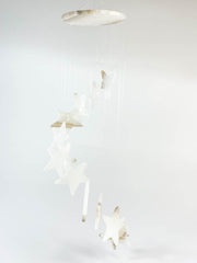 Stars Windchimes | White Onyx