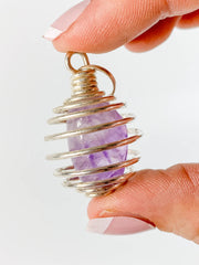 Silver Spiral Pendant