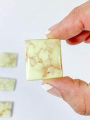 Yellow Chrysoprase Square | Medium
