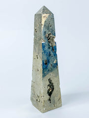 Pyrite with Cavities Obelisk 515g