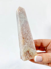 Pink Amethyst Obelisk 221g