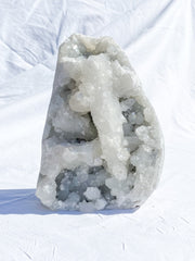 Chalcedony with Apophyllite CutBase Cluster 2.4kg