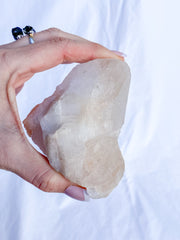 Himalayan Quartz Cluster Elestial with Inclusions 458g