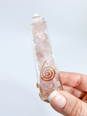 Orgonite Rose Quartz Obelisk | Medium