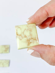 Yellow Chrysoprase Square | Medium