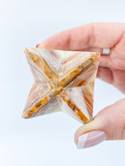 Green Onyx Merkaba | Large