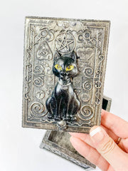Black Cat Protection Silver Box