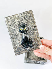 Black Cat Protection Silver Box