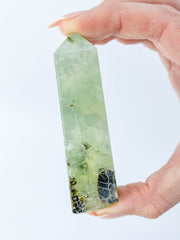 Prehnite Obelisk 103g
