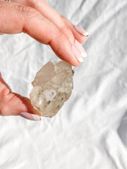Smoky Himalayan Quartz Cluster with Inclusions 44g