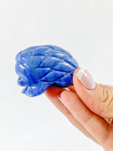 Blue Quartz Hedgehog Carving