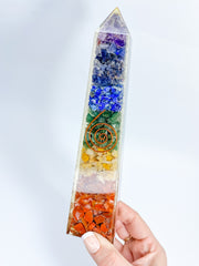 Orgonite Chakra Obelisk | X Large
