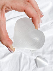 Selenite Heart | X Large