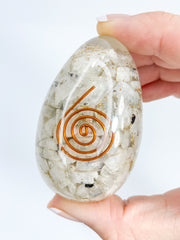 Orgonite Moonstone Egg | X Large