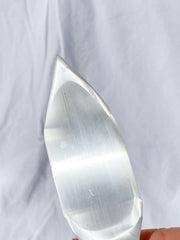 Selenite Chakra Alignment Dagger | Large