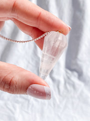 Rose Quartz Pendulum