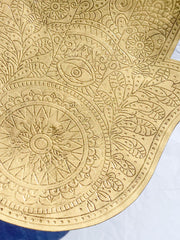 Hamsa Bronze Dish Light | XX Large