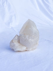 Himalayan Quartz Cluster Elestial with Inclusions 458g