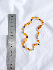Amber Baby Teething Necklace Polished