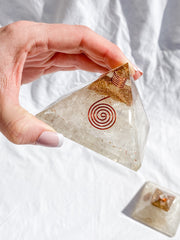 Orgonite Pyramid Selenite