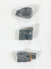 Black Tourmaline and Hematite Natural | Small