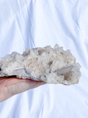 Himalayan Quartz Cluster with Inclusions 972g