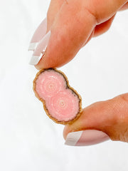 Rhodochrosite Infinity Slice | Mini