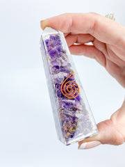 Orgonite Amethyst Obelisk | Medium