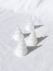 Selenite Unicorn Horn | Small