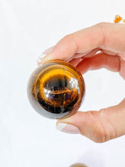 Tiger Eye Sphere | Medium