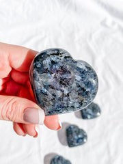 Larvikite Heart | Large