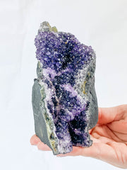 Amethyst CutBase Cluster 738g