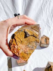 Tiger Eye Red and Brown Semi Polished Point | Large